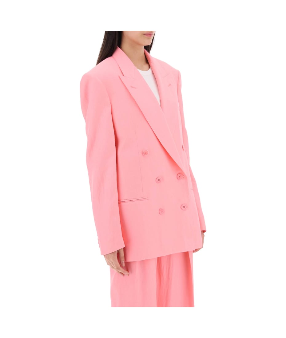 ジャケット Stella McCartney Pink twill oversize blazer Stella McCartney Pink Twill Oversize Blazer for Women – LOZURI®