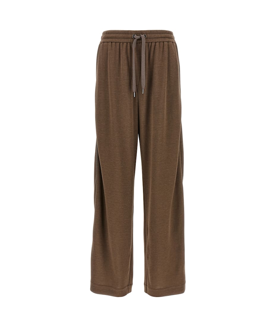 パンツ Brunello Cucinelli Shiny Trims' Joggers Brunello Cucinelli 'shiny Trims' Joggers | italist