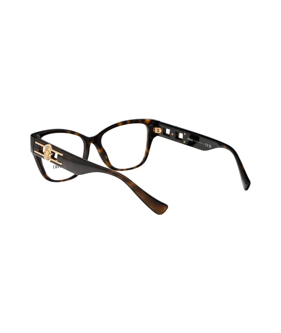 Versace Eyewear 0ve3347 Glasses - 108 HAVANA