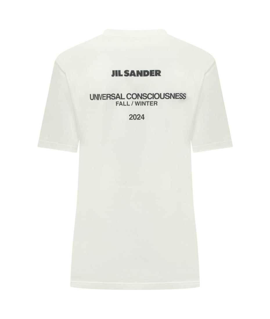 【関税&送料込み】Jil Sander Universal Consciousness T-Shi Jil Sander Universal Consciousness T-shirt | italist, ALWAYS