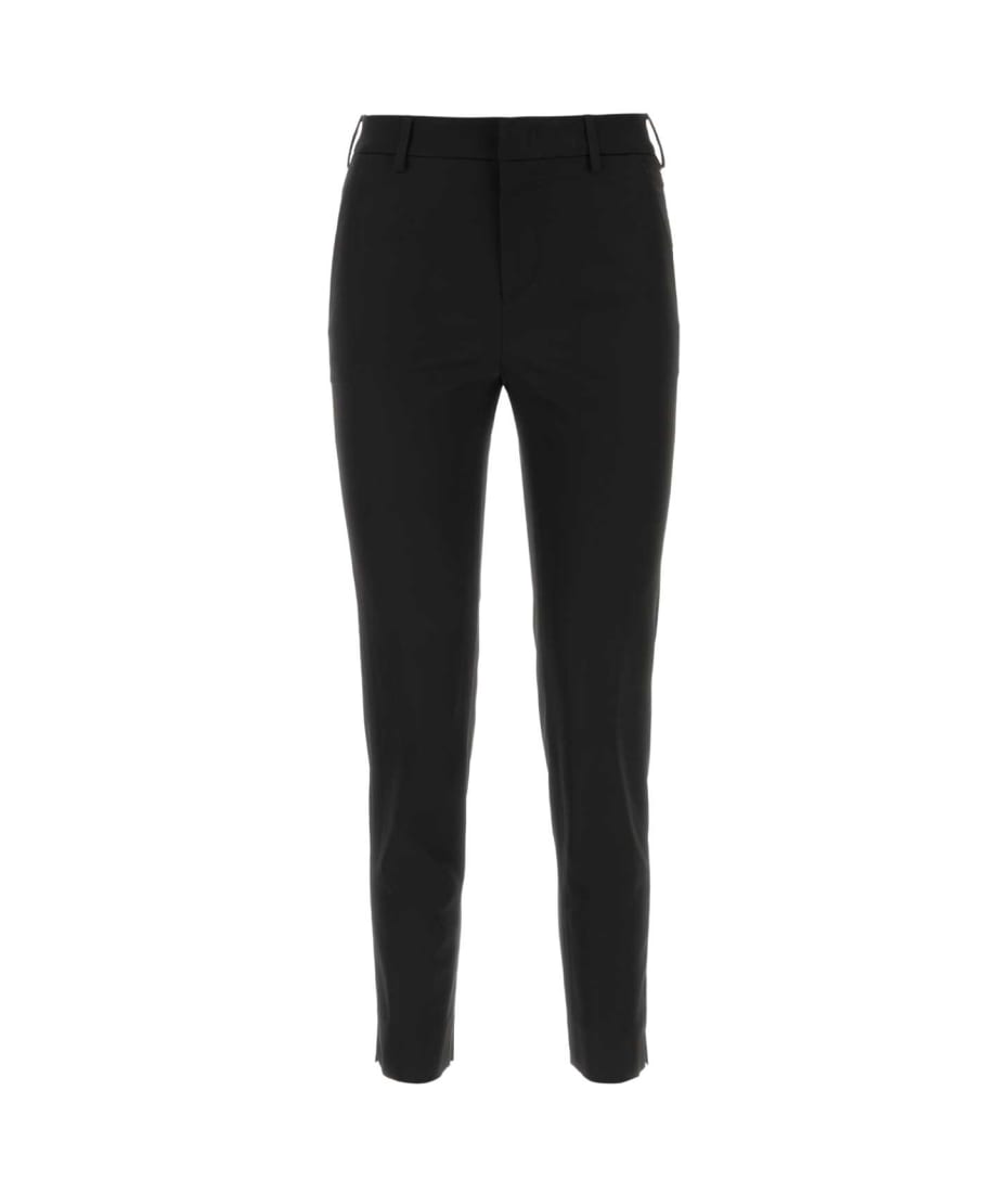 パンツ PT TORINO Black stretch viscose pant PT Torino Black Stretch Viscose Pant | italist