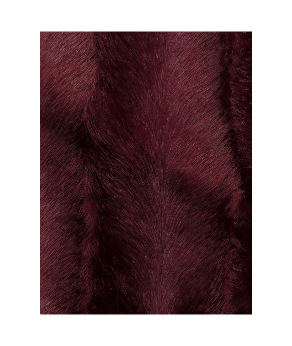 マフラー・ストール Burberry SS24 Eco fur hooded scarf (8079141 CLOVE) Burberry SS24 Eco fur hooded scarf (8079141 CLOVE) (Burberry