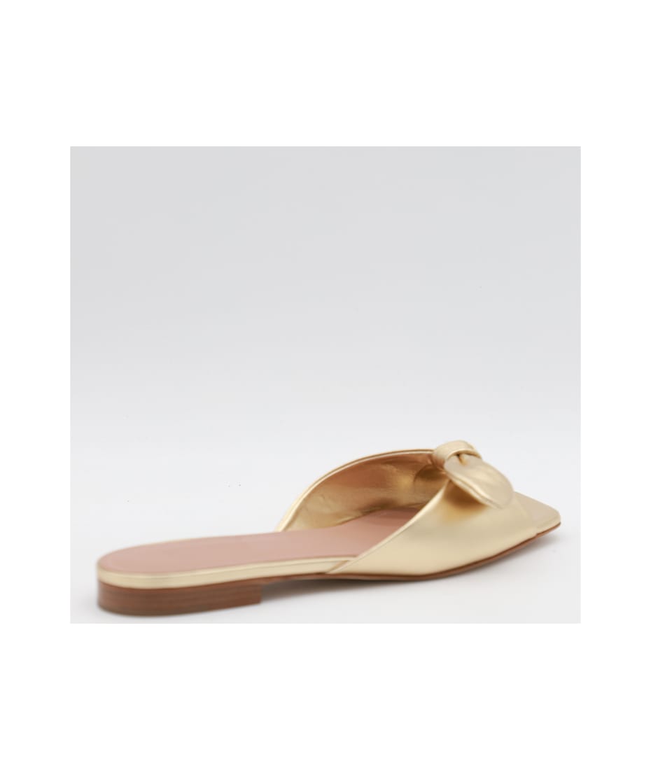 VIP【関税送料無料】希少 MALONE SOULIERS GOLD FLATS Malone Souliers Gold Flats | italist
