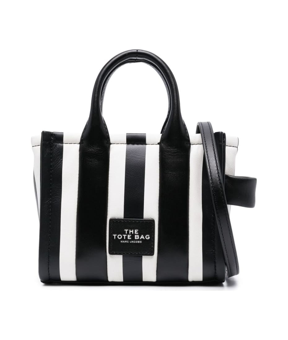 Marc Jacobs Black Micro The Teddy Tote Bag