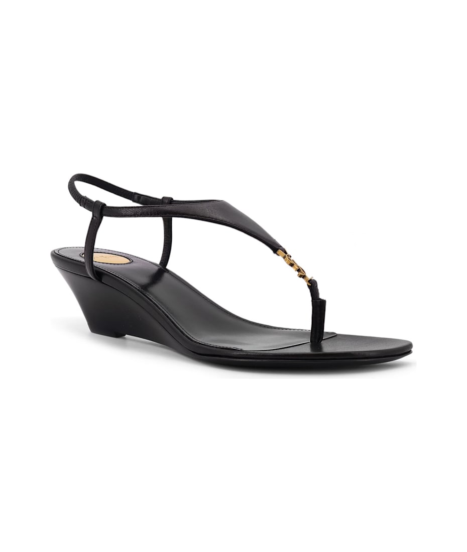 【送料&関税込】Saint Laurent Bridget 40 Rive Gauche Leather Saint Laurent Bridget 40 Rive Gauche Leather Sandals