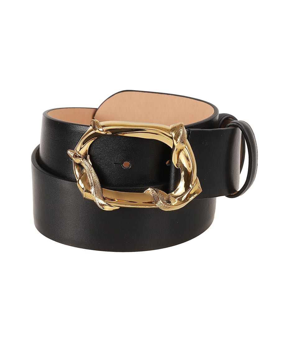 ベルト alexander mcqueen FW24 'Snake' belt (7975311BR0T 1000) Alexander McQueen Snake Buckle Hip Belt | italist