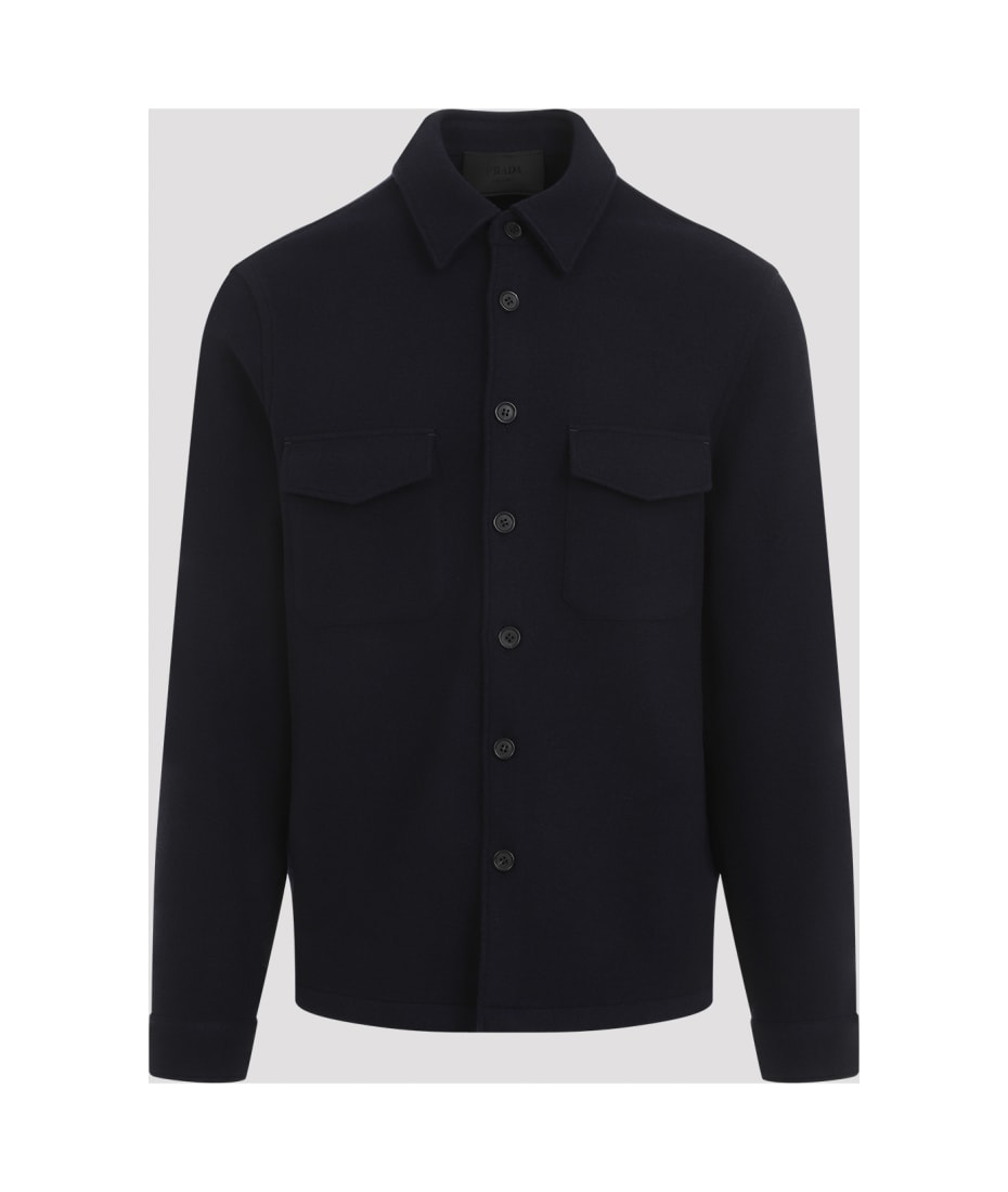 関税・送料込 PRADA blu notte in lana e cashmere Tシャツ 関税・送料込 PRADA blu notte in lana e cashmere Tシャツ