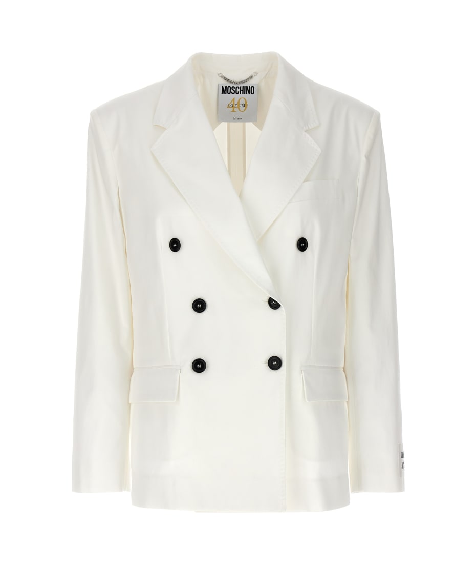 ジャケット Moschino SS24 Double-breasted blazer (A05030420 0001) Moschino Double-breasted Blazer | italist