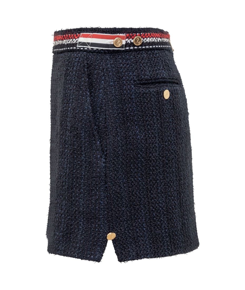 【送料&関税込】Thom Browne Thigh Length Side Tab Skirt Thom Browne Thigh Length Side Tab Skirt | italist
