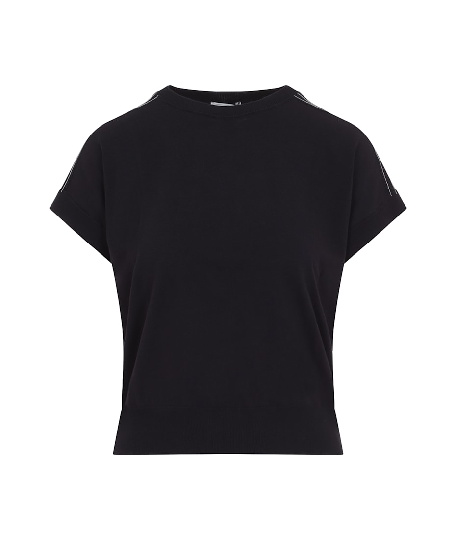 Tシャツ・カットソー PESERICO SS25 Peserico Tricot Sweater (S99810F14 09173 061) Virgin wool and alpaca tricot sweater | Peserico US