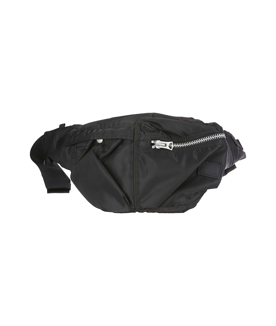 X Porter Pocket Belt Bag in Black - Sacai