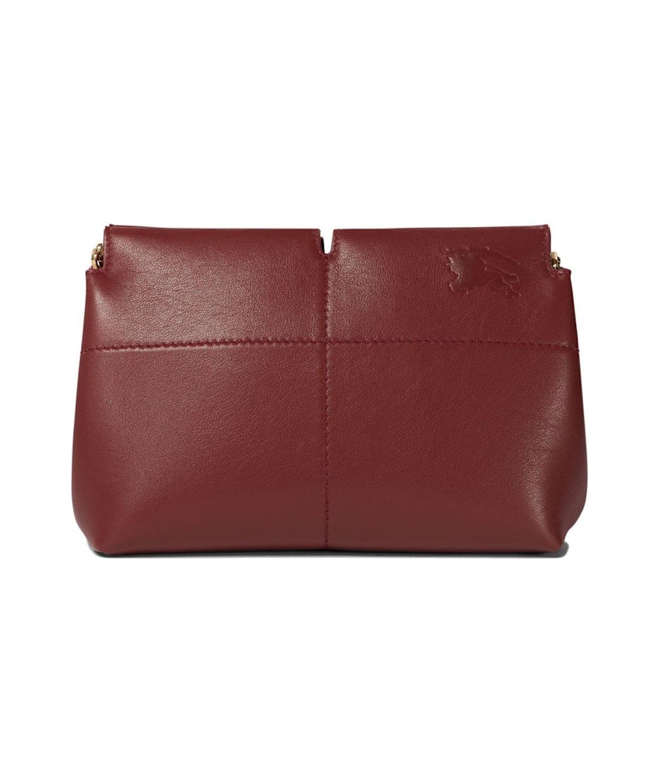 【BURBERRY】SNIP CLUTCH CHAIN BAG◆8095363159923 Burberry Snip Leather Clutch Bag with Chain Strap | Neiman