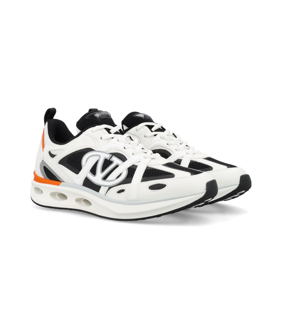 【関税込み】VALENTINO GARAVANI 'VLOGO EASYJOG' SNEAKERS Vlogo Easyjog Low-top Sneaker In Calfskin And Fabric for Man