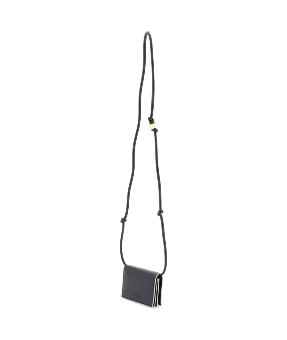 ☆送料関税込☆GANNI Bou Crossbody llic ショルダーバッグ Black Black GANNI Bou Crossbody Bag | GANNI
