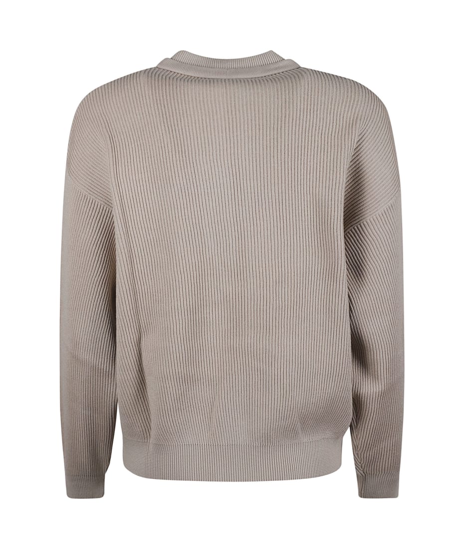 【送料&関税込】Brunello Cucinelli Half English Rib Full Zip Brunello Cucinelli Half English Rib Full Zip Crew Neck