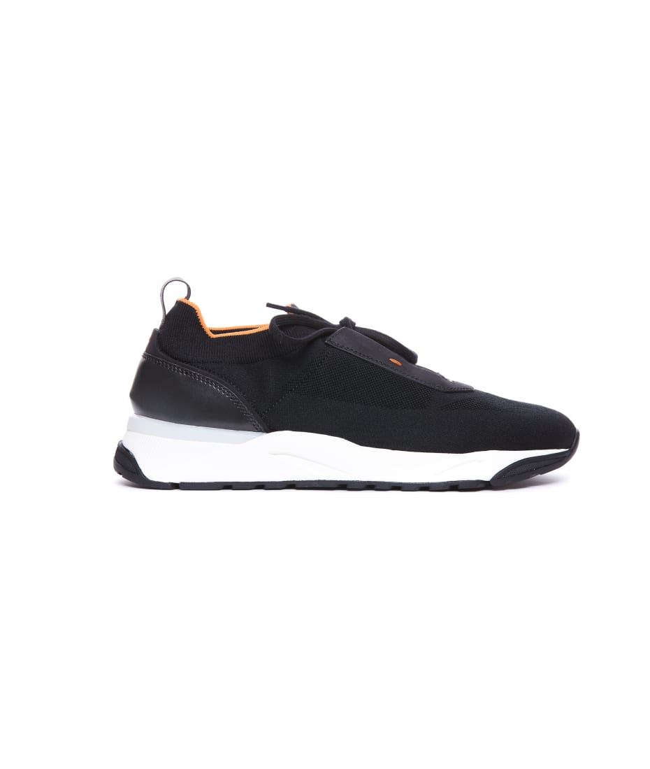 スニーカー SANTONI FLIN SNEAKERS Santoni Flin sneakers for Men - Grey in UAE | Level Shoes