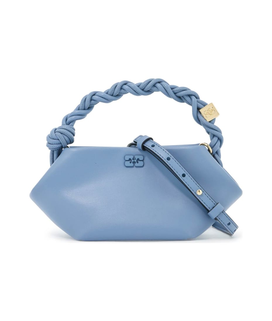 Ganni ■ Bou Bag Mini - Dusty Blue【 残りわずか】 Ganni Bou Mini Bag | italist