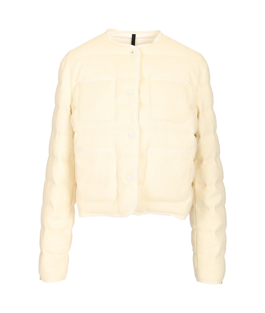 モンクレール Laly ショートジャケット アイボリー Moncler☆Laly ショートダウンジャケット☆DHL配送 (MONCLER