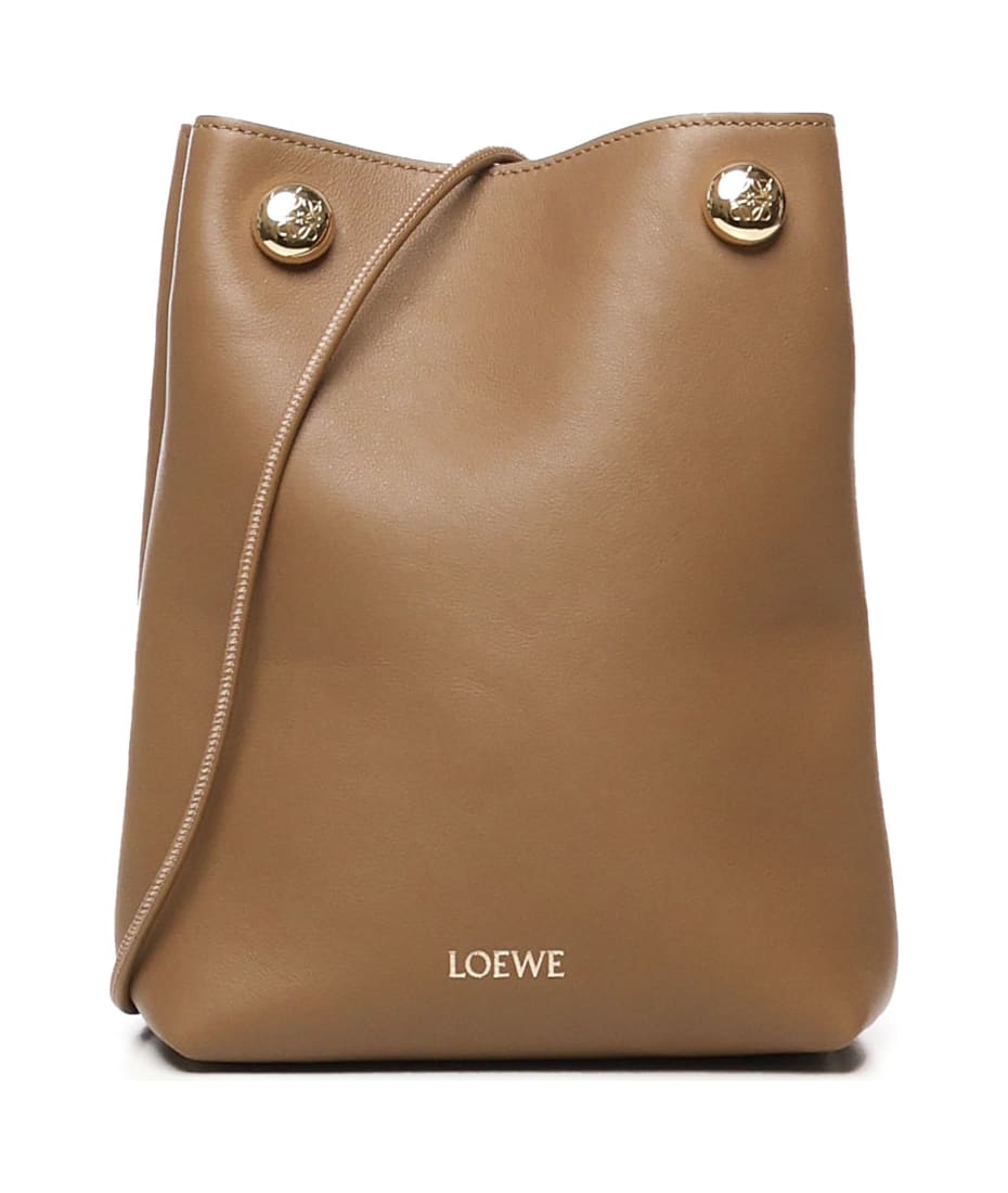 【LOEWE】PEBBLE CLUTCH BAG LOEWE Pebble Soft Leather Pouch | Saks Fifth Avenue