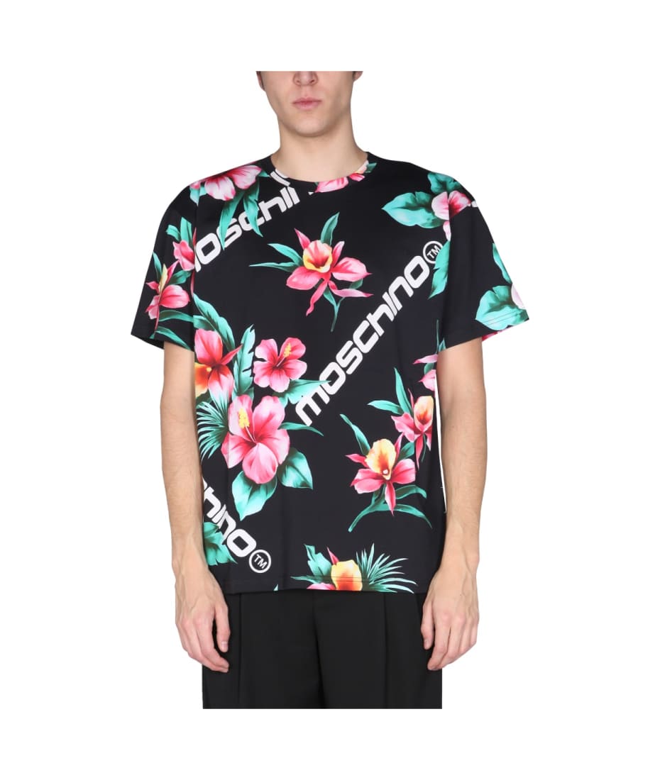 Moschino Floral Print T-shirt italist