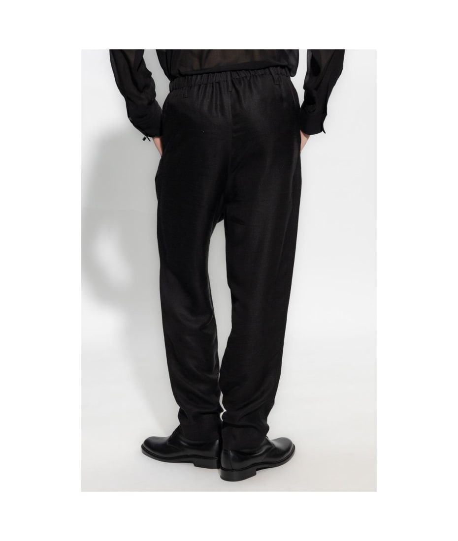 Saint Laurent Trousers With Tapered Legs | italist