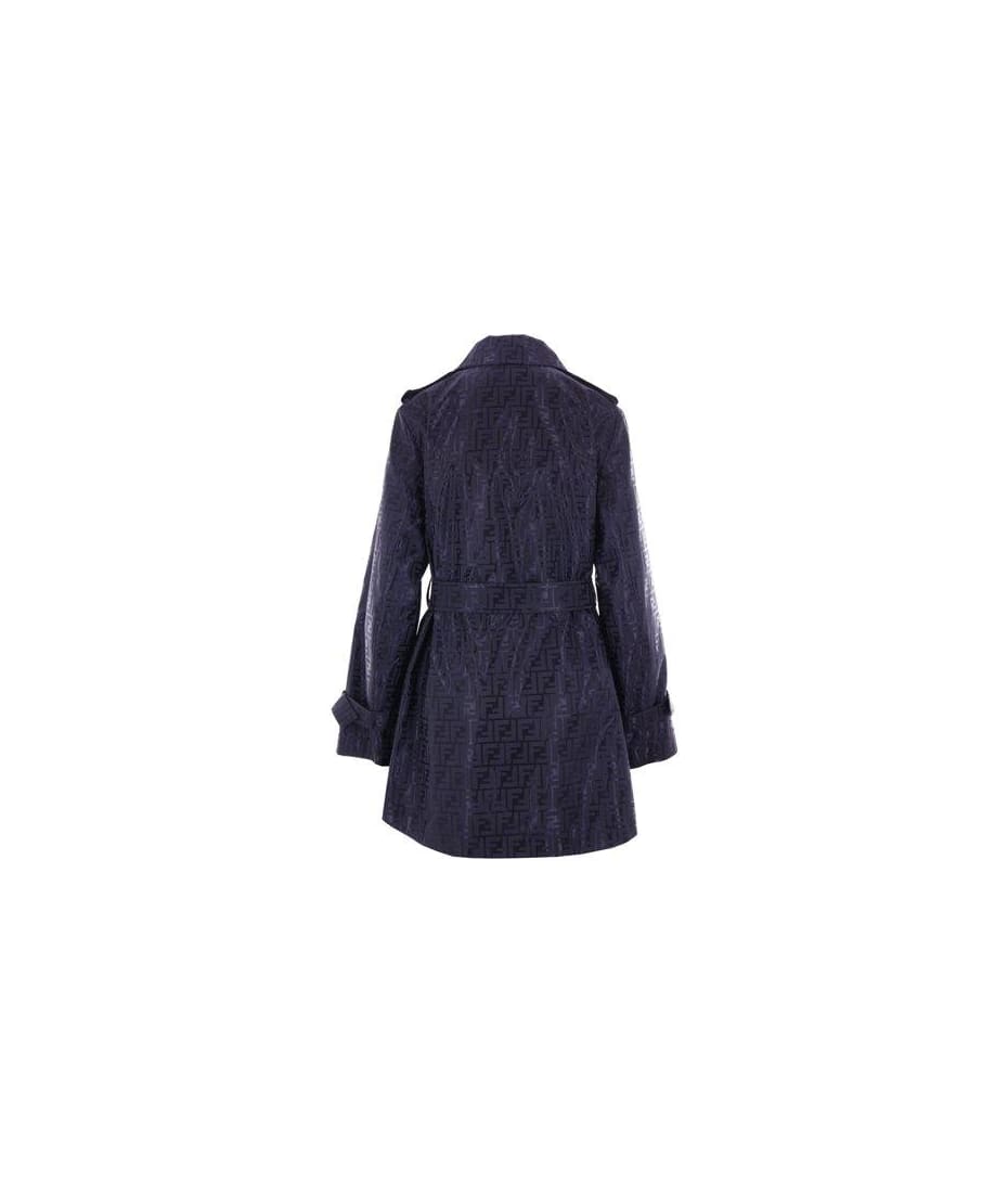 【関税込み】FENDI FF JACQUARD FABRIC TRENCH COAT FENDI - FF JACQUARD FABRIC TRENCH COAT - Eleonora Bonucci