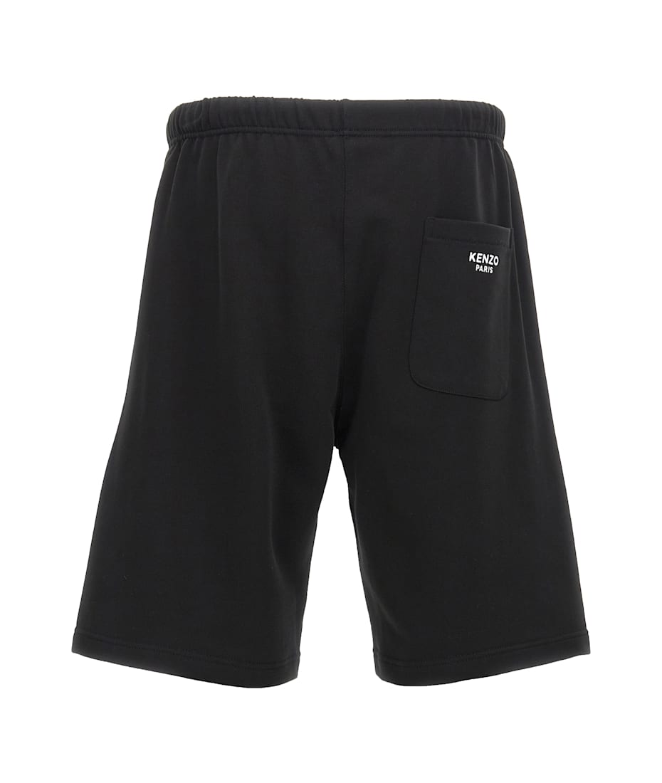 【KENZO】'Kenzo Pop' Bermuda Shorts Black Kenzo Black Kenzo Pop bermuda shorts for Men Online USA at