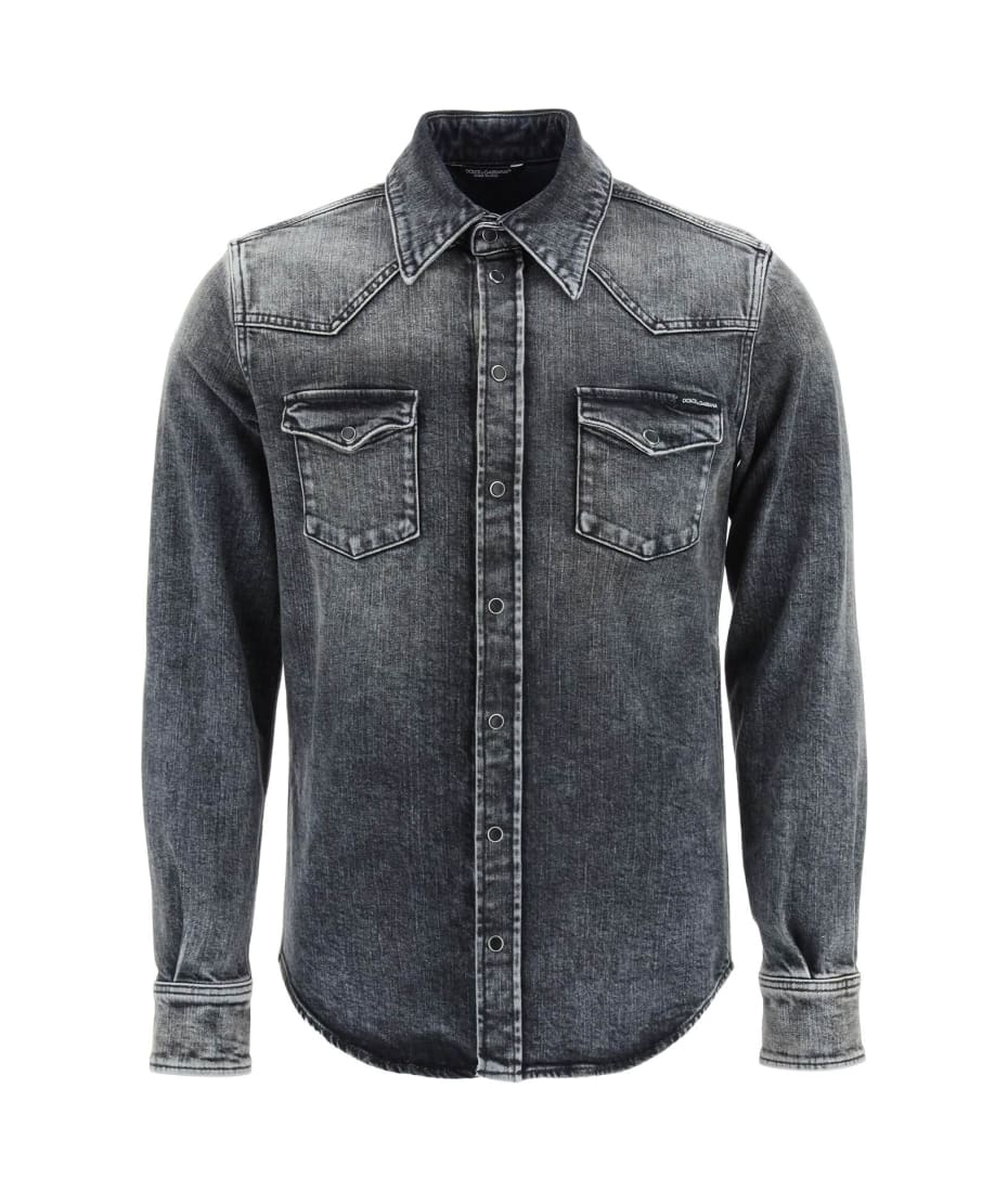 Dolce & Gabbana Men's Stretch Denim Jacket