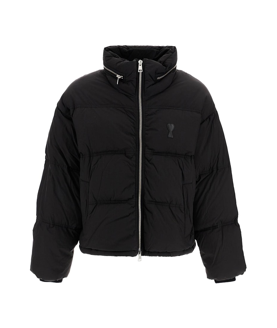 ダウンジャケット・コート I LOVE ALEXANDRE MATTIUSSI   Down Jacket with Ami Logo Ami Alexandre Mattiussi 'down Jacket With Logo Patch