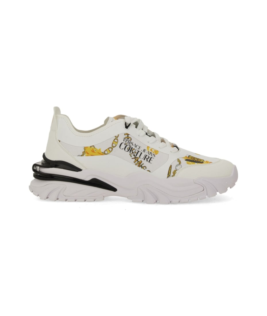 スニーカー VERSACE JEANS SNEAKER WITH LOGO Versace Jeans Couture Sneaker With Logo | italist