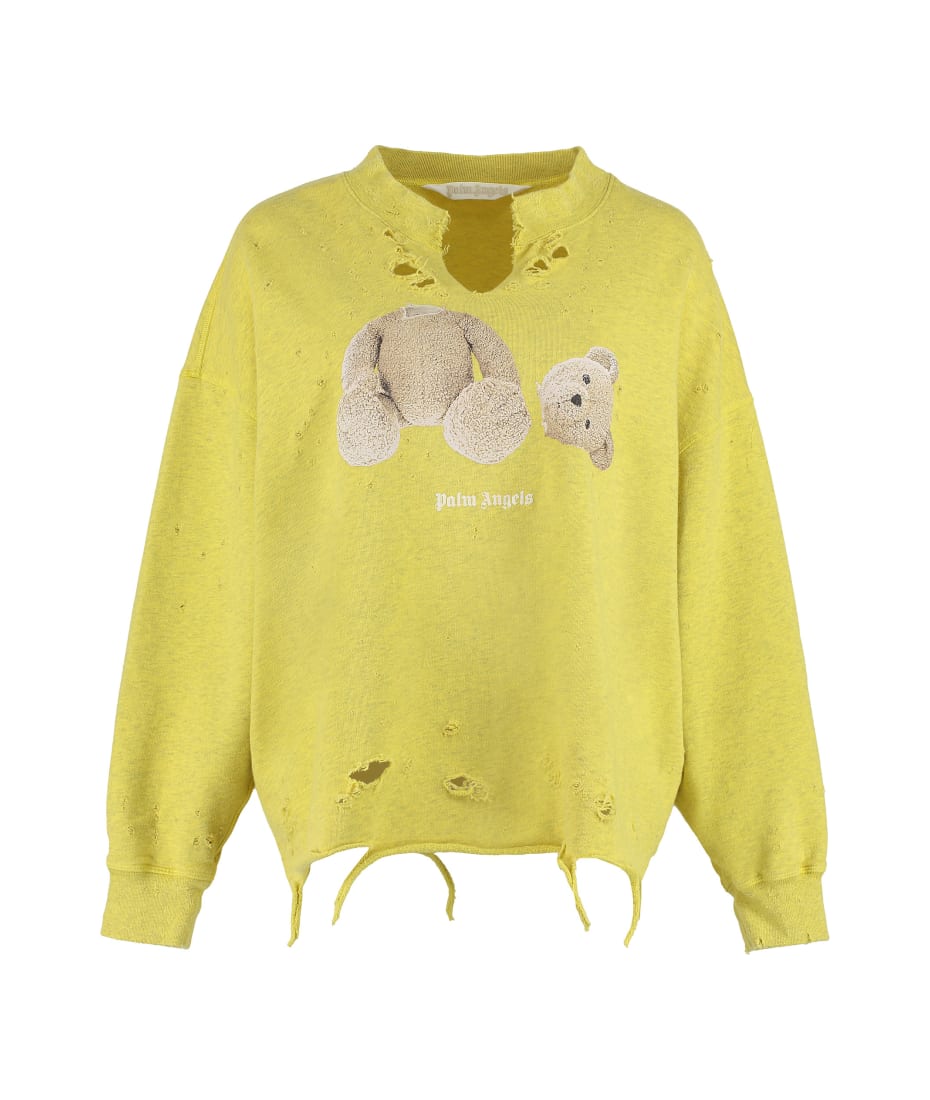 Palm angels yellow online sweatshirt