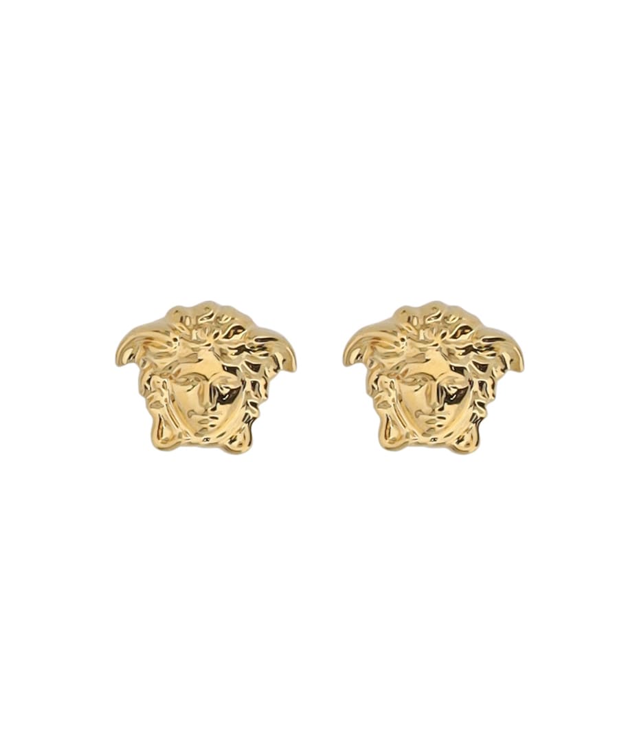 Versace Medusa Earrings - Golden