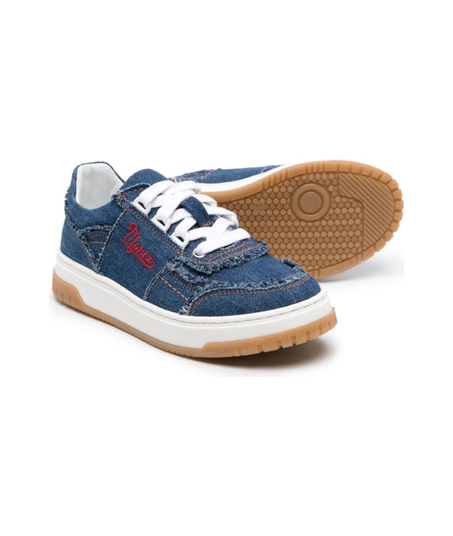 Marni Denim Sneakers With Inserts | italist