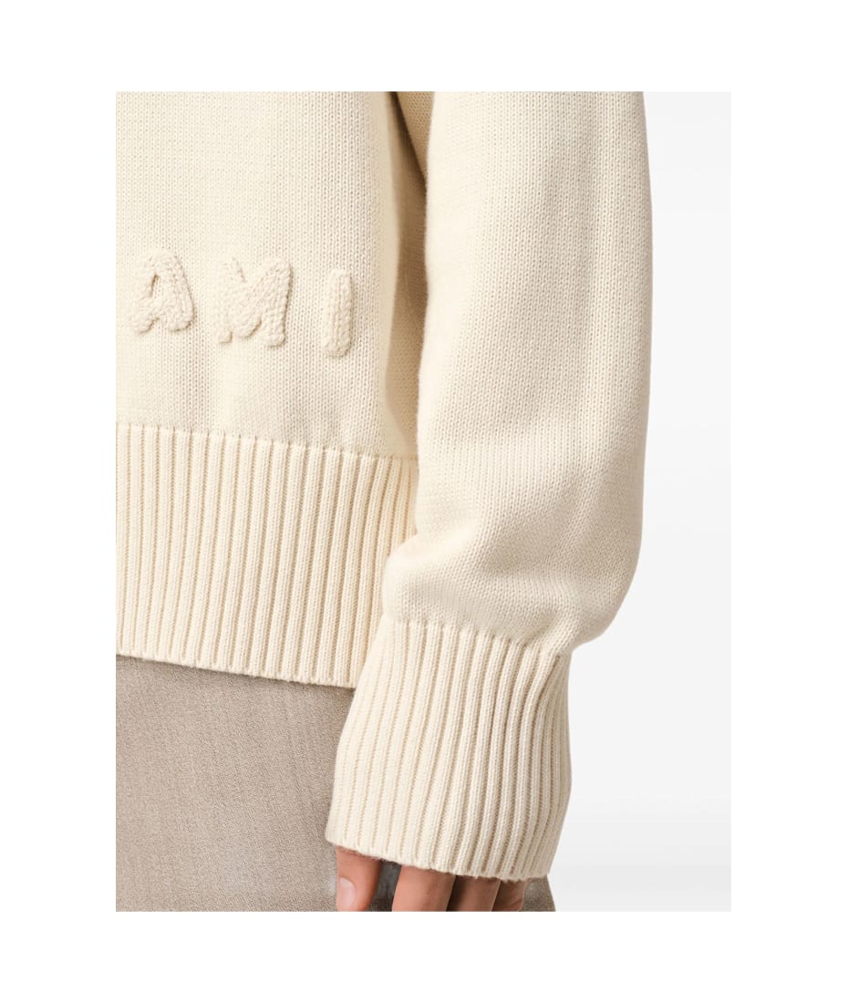 Ami Alexandre Mattiussi Ami Sweaters Beige | italist, ALWAYS