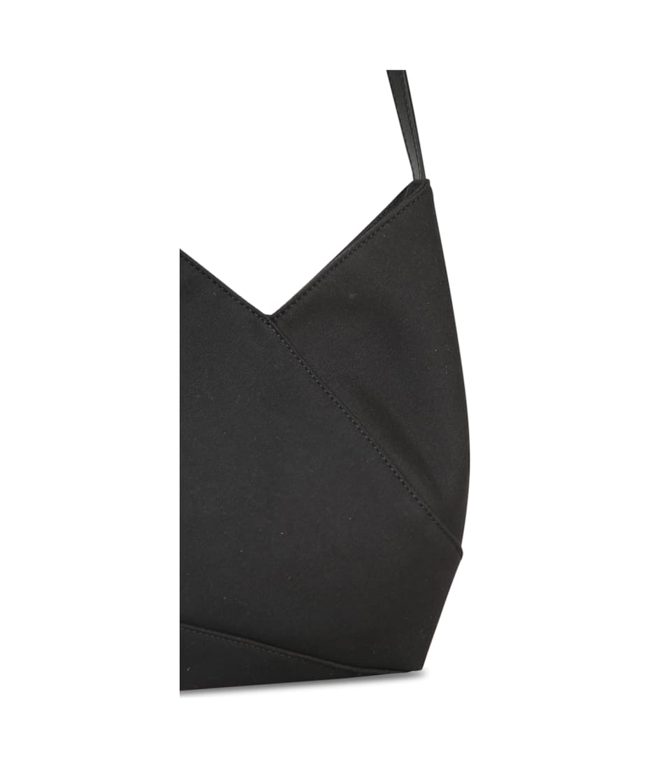 MM6 Maison Margiela Egg Satin Black Bag | italist MM6 Maison Margiela Egg Satin Black Bag | italist