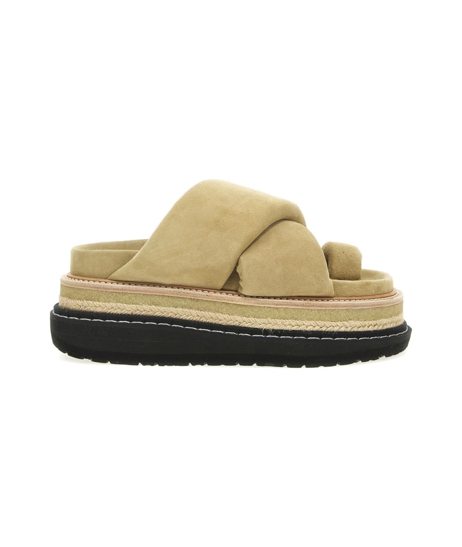Sacai 'multiple Sole' Sandals | italist