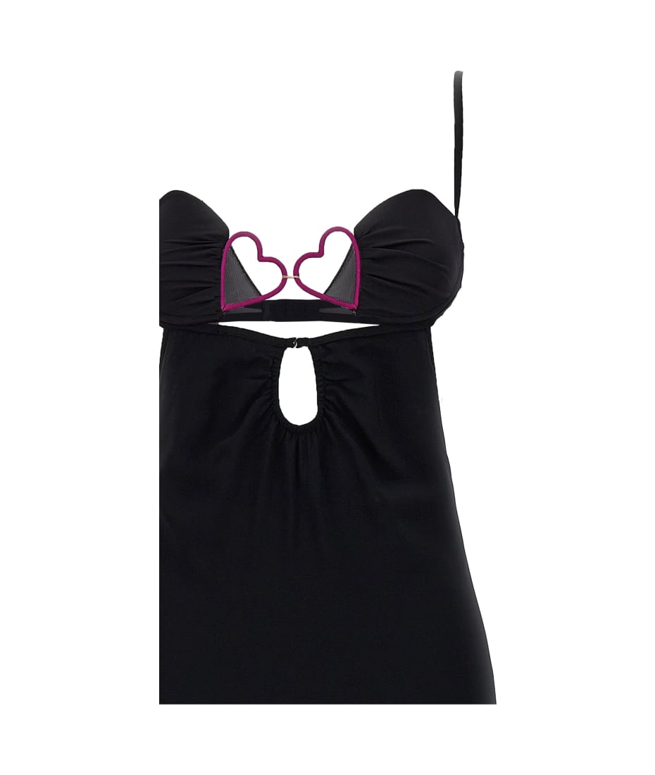 【関税込み】NENSI DOJAKA 'Heart Bra' long dress Nensi Dojaka 'heart Bra' Long Dress | italist