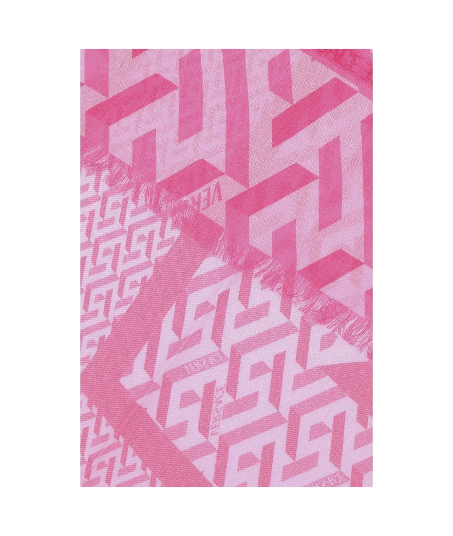 VERSACE プリント Modal 混 Scarf luxury-women-versace-used-