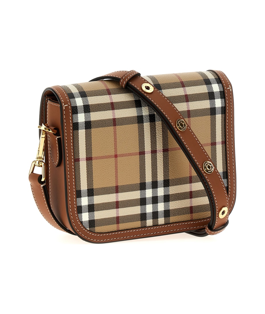 【BURBERRY】SMALL ELIZABETH BAG BURBERRY Small Elizabeth Bag in Dark Brown | COCOON