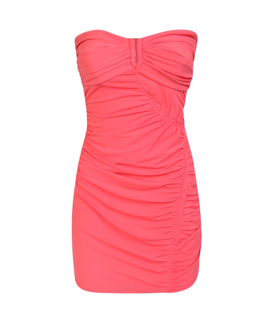 パーティードレス SELF PORTRAIT PF22071S POP PINK Dresses Self-portrait X Christopher Kane Embellished Lace-trimmed