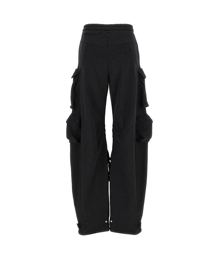 【関税込み】THE ATTICO FERN' PANTS Fern denim cargo pants in blue - The Attico | Mytheresa