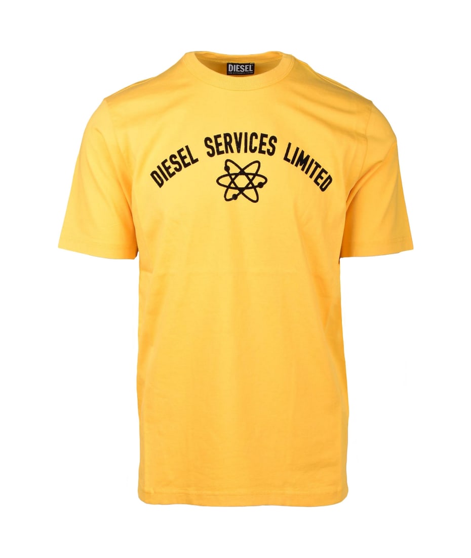 Diesel yellow best sale t shirt