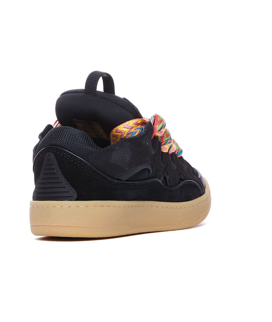 スニーカー LANVIN FW25 Lanvin Curb Sneakers (FUSKDK12DRA2P25W 51) Leather Curb Sneakers | Lanvin