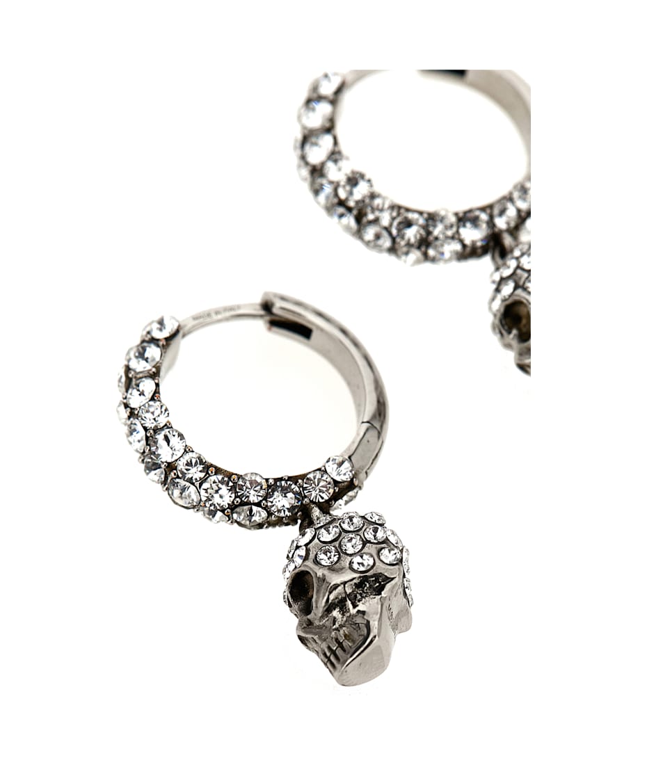ピアス alexander mcqueen SS25 Skull earrings (823561J161B 1046) Alexander McQueen Skull Earrings | italist