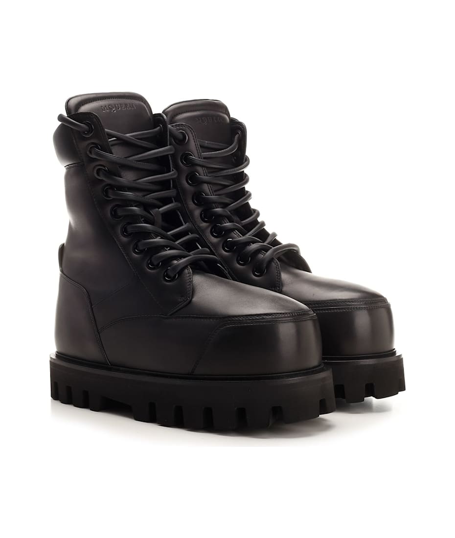 ショートブーツ・ブーティ MCQUEEN 'Shard' ankle boots Black Alexander Mcqueen Black Shard Boots for Women Online USA at
