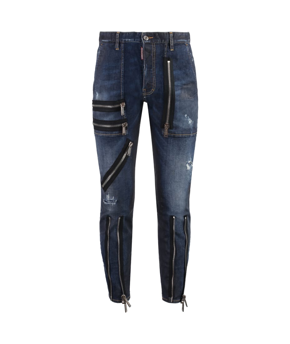 Dsquared2 Military Straight Leg Jeans | italist