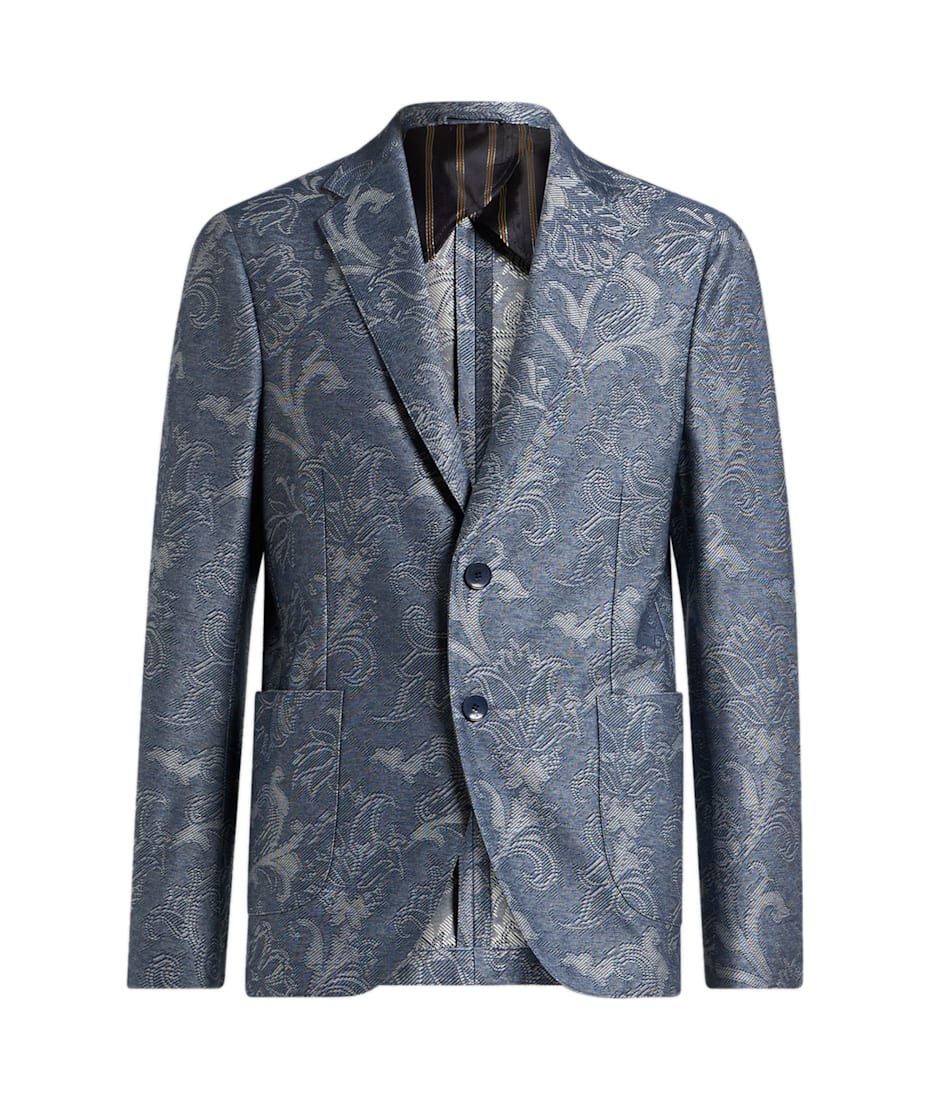 ジャケット ETRO SS25 Jackets (WRCA0070 99TUEG0B3895) Etro women's printed silk jacket wrca001299sa1a1 Brown