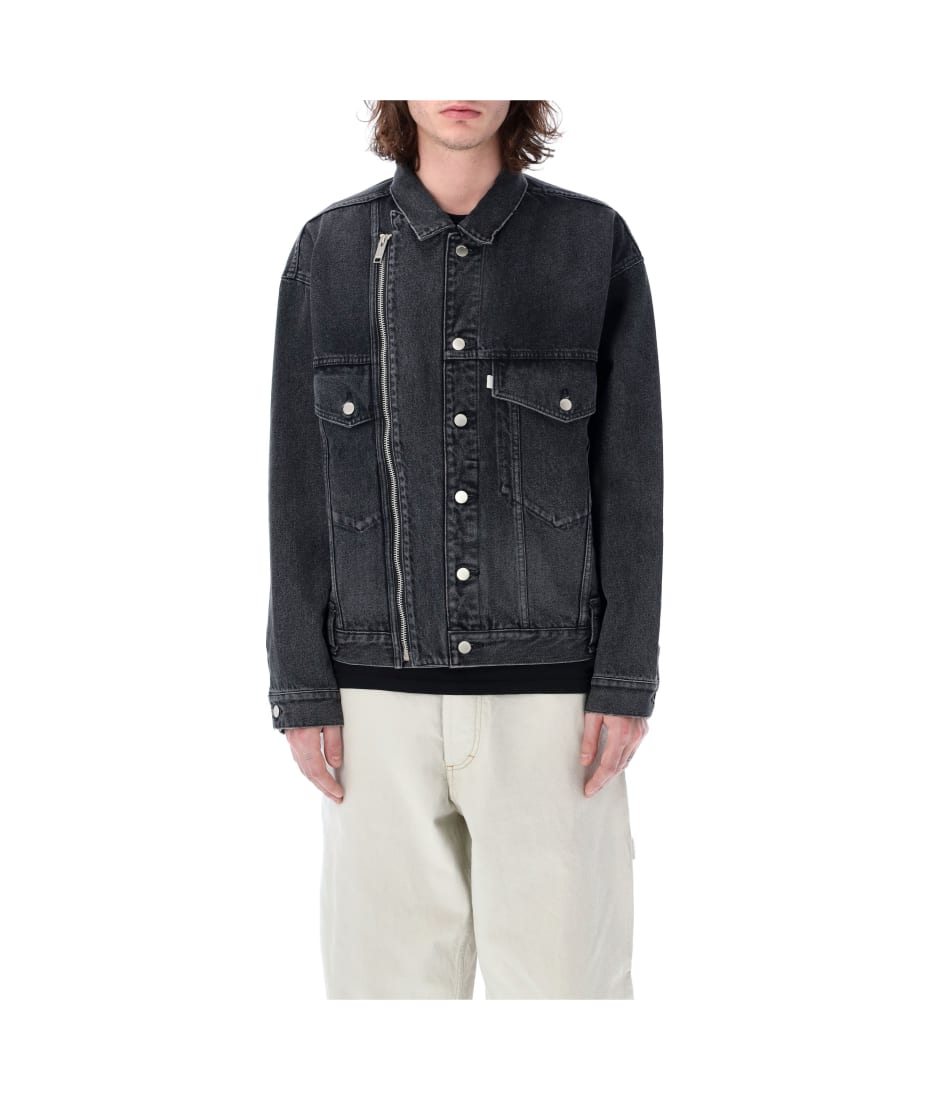 AMBUSH DENIM RIDER JACKET Sサイズ AMBUSH DENIM RIDER JACKET Sサイズ AMBUSH Blue Rider Denim Jacket