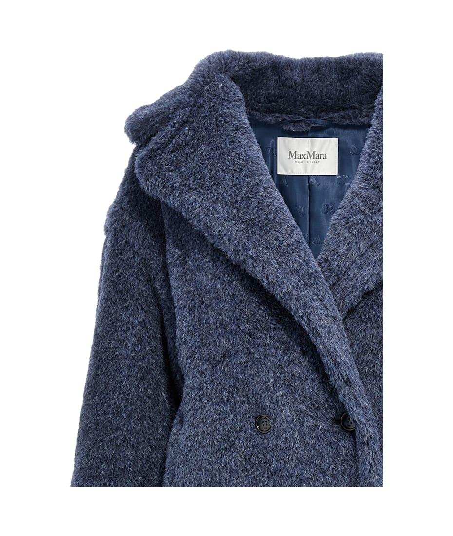 MAX MARA ウール混 ブレザー タック入り【関税なし】 Belted wool jacket, powder | Weekend Max Mara