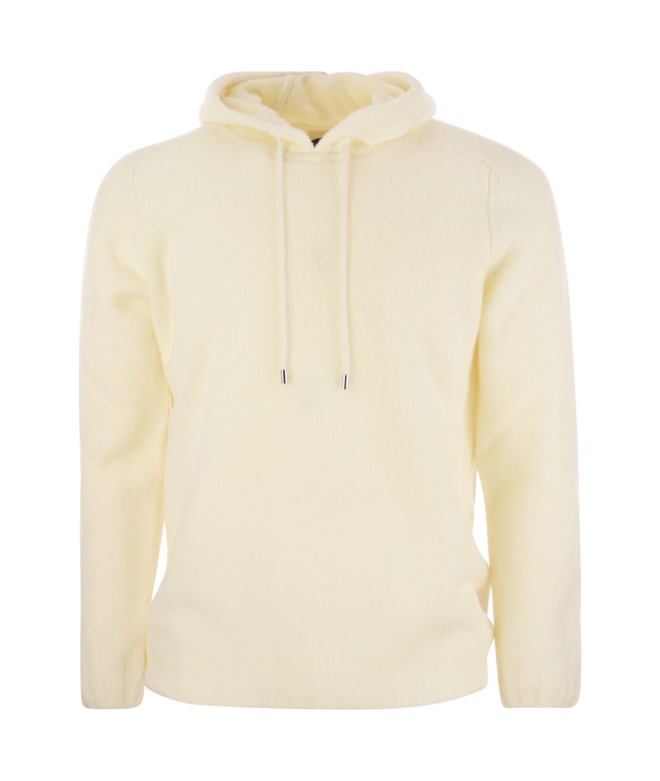 パーカー・フーディ TAGLIATORE Men Sweater HOLM GSI23 09 598 Blue Tagliatore Wool Pullover With Hood | italist